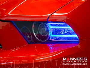 Ford Mustang Multicolor DRL LED Boards - Multicolor and White